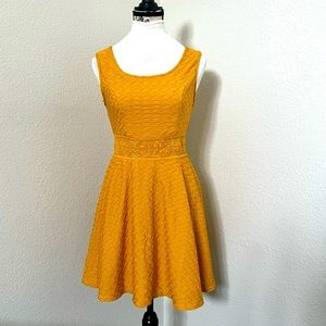 American Rag Yellow Sleeveless Dress